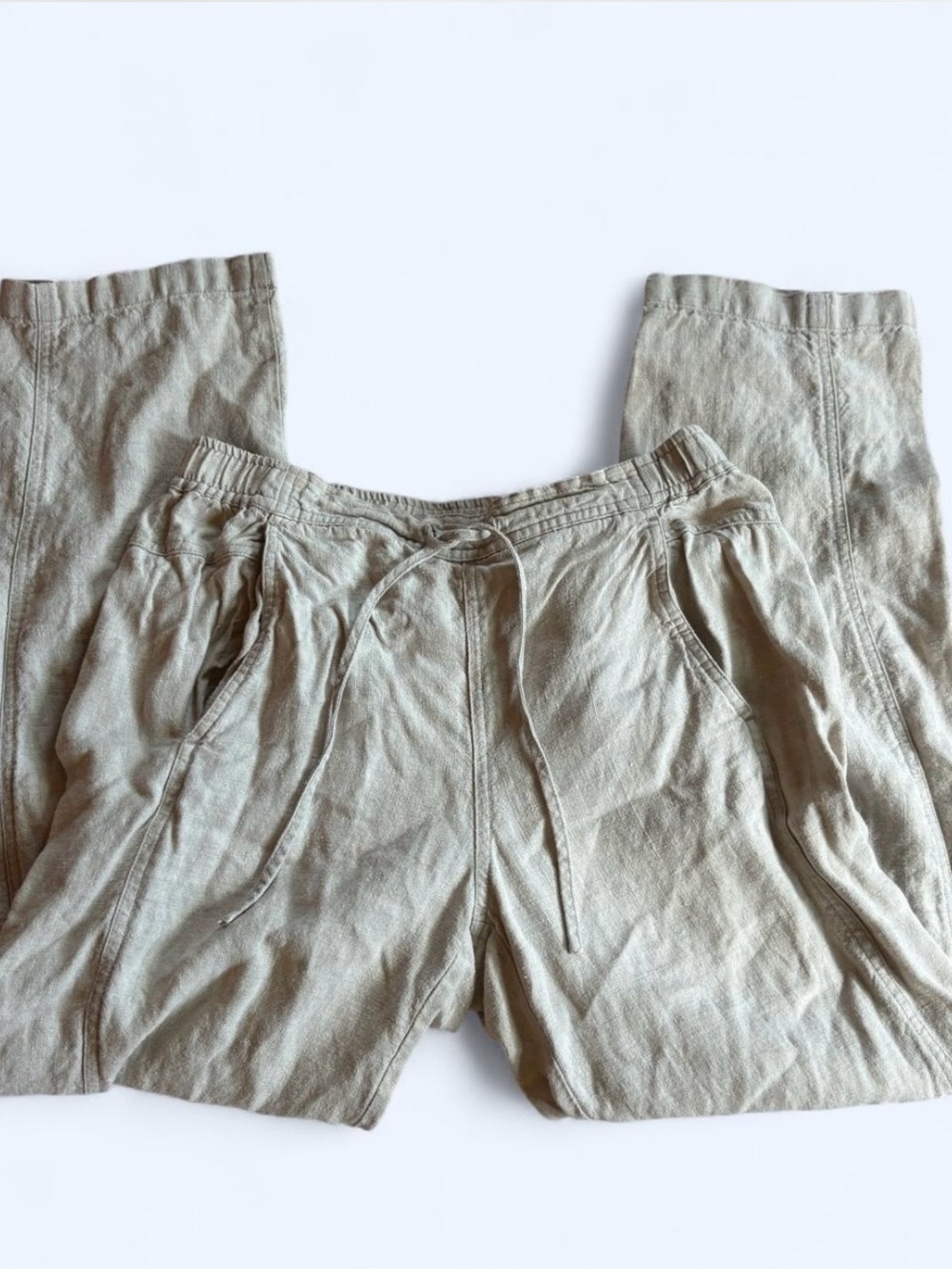 100% linen pants